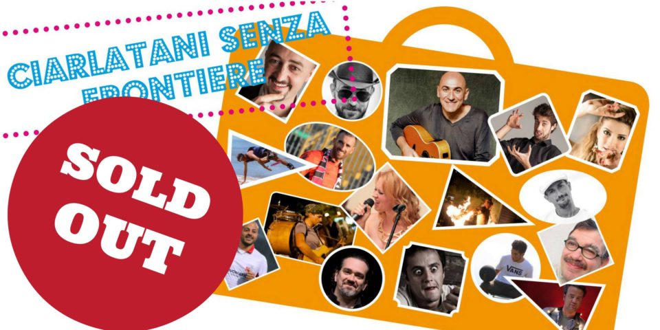 SOLD OUT Raccolta fondi ciarlatani senza frontiere gennaio 2017 - copertina